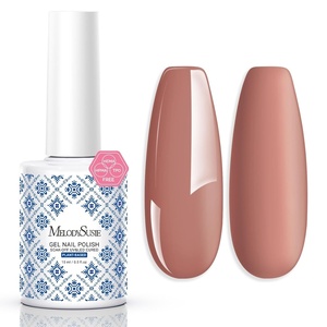 image:imageMelodySusie 2PCS Clear Blooming Gel and Top Coat Set for Nail Design Marble Watercolor UV Gel Nail Polish Spreading Effect Sheer Painting Gel Nail Art Supplies Nail Salon Manicure at Home for WomenLotus PinkB1401