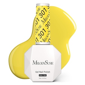 image:imageMelodySusie 2PCS Clear Blooming Gel and Top Coat Set for Nail Design Marble Watercolor UV Gel Nail Polish Spreading Effect Sheer Painting Gel Nail Art Supplies Nail Salon Manicure at Home for WomenYellow301 N
