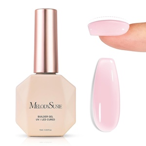 image:imageMelodySusie 3PCS 15ML Nude and Pink Base Colors Builder Gel Set for Nails Thickening Soak Off UV Extension Gel Rhinestone Glue in a Bottle for Nail Art Design Gift for Women DIY Manicure at Home76