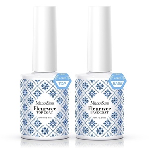 image:imageMelodySusie Clear Blooming Gel for Nail Design Marble Watercolor UV Gel Nail Polish Spreading Effect Sheer Painting Gel Nail Art Supplies Nail Salon Manicure at Home for Women 053 Fl OzA  TOP BASE COAT