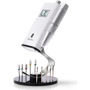 image:imageMelodySusie ClipOn Nail Drill Holder with 10 Drill Bits HolesAcrylic Base Stand for All ClipOn Electric Nail FileEspecially for SC300FSC320HSC320FSC320DSC330GSM330GSC320CMM400DMB420G