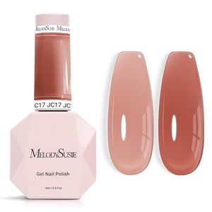 image:imageMelodySusie Gel Nail Kit with PART06G Cordless UV Lamp Rechargeable LED UV Light with Smart Sensor Classic Popular Colors Plant Based Nails Polish with Top Base Coat Builder Gel Beginner Nail KitDarkBrownJC17