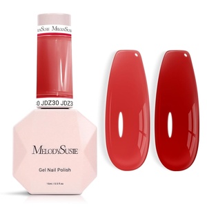 image:imageMelodySusie Gel Nail Kit with PART06G Cordless UV Lamp Rechargeable LED UV Light with Smart Sensor Classic Popular Colors Plant Based Nails Polish with Top Base Coat Builder Gel Beginner Nail KitRed AgateJDZ30