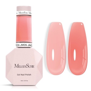image:imageMelodySusie Gel Nail Kit with PART06G Cordless UV Lamp Rechargeable LED UV Light with Smart Sensor Classic Popular Colors Plant Based Nails Polish with Top Base Coat Builder Gel Beginner Nail KitNude PinkJM26