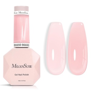 image:imageMelodySusie Gel Nail Kit with PART06G Cordless UV Lamp Rechargeable LED UV Light with Smart Sensor Classic Popular Colors Plant Based Nails Polish with Top Base Coat Builder Gel Beginner Nail KitGrace Nude PinkB6650