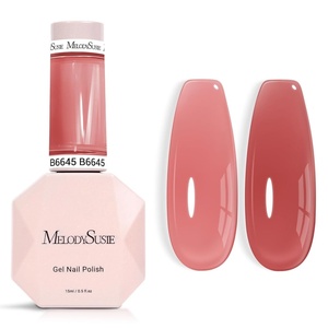 image:imageMelodySusie Gel Nail Kit with PART06G Cordless UV Lamp Rechargeable LED UV Light with Smart Sensor Classic Popular Colors Plant Based Nails Polish with Top Base Coat Builder Gel Beginner Nail KitRose Nude PinkB6645