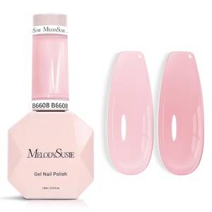 image:imageMelodySusie Gel Nail Kit with PART06G Cordless UV Lamp Rechargeable LED UV Light with Smart Sensor Classic Popular Colors Plant Based Nails Polish with Top Base Coat Builder Gel Beginner Nail KitLight Pink6608