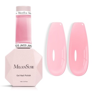 image:imageMelodySusie Gel Nail Kit with PART06G Cordless UV Lamp Rechargeable LED UV Light with Smart Sensor Classic Popular Colors Plant Based Nails Polish with Top Base Coat Builder Gel Beginner Nail KitAPure PinkJM25