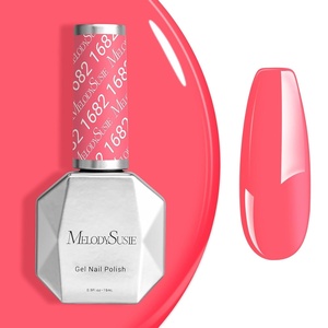 image:imageMelodySusie Gel Nail Polish Kit with UV Light PART06F Popular Color Gel with Builder and Baser ampGlossy Top Coat Soak Off Includes Nail Art Tools Nail Art Gift for Women amp GirlsACranberry Pink1682