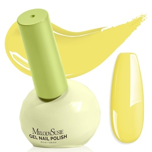 image:imageMelodySusie Highly Pigmented Gel Nail Polish Set 056 floz TiltandStand Bottle HEMA Free PlantBased Formula 6 Colors Macarons Soak Off UV LED Manicure Kit Gift BoxMocha Brown Dark RedB2902Lemon Drops