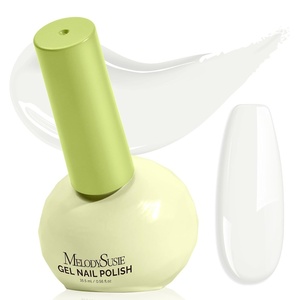 image:imageMelodySusie Highly Pigmented Gel Nail Polish Set 056 floz TiltandStand Bottle HEMA Free PlantBased Formula 6 Colors Macarons Soak Off UV LED Manicure Kit Gift BoxMocha Brown Dark RedB2021White