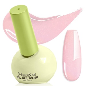 image:imageMelodySusie Highly Pigmented Gel Nail Polish Set 056 floz TiltandStand Bottle HEMA Free PlantBased Formula 6 Colors Macarons Soak Off UV LED Manicure Kit Gift BoxMocha Brown Dark RedB2601Hearts Delight