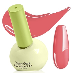 image:imageMelodySusie Highly Pigmented Gel Nail Polish Set 056 floz TiltandStand Bottle HEMA Free PlantBased Formula 6 Colors Macarons Soak Off UV LED Manicure Kit Gift BoxMocha Brown Dark RedB2606Cactus Flower
