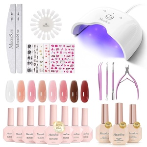 image:imageMelodySusie Jelly Gel Nail Polish Set6 Transparent ColorsMilky or Jelly TextureAutumn and Winter Dark Colors Soak Off UV LED Light Cure or Salon Manicure and Nail Art DIY at HomeSet6