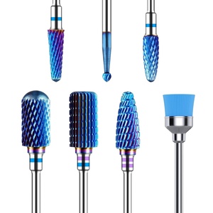 image:imageMelodySusie Nail Drill Bits Holder with 36 Holes Visible Sturdy and Compatible with 332 Acrylic Drill Bit Organizer and Storage for Salon amp Home Squarenot include bitsBlue