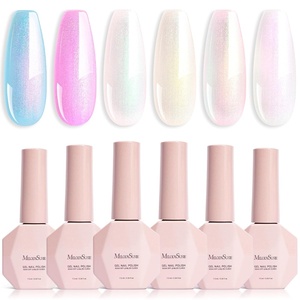 image:imageMelodySusie Nail Magnet Set 16PCS Cat Eye Gel Nail Polish Magnets Round Square Double Ended Magnet Stick Cat Eye Magnet for Nails Strong Magnetic Nail Polish Magnets Nail Design ToolsAurora Blush Blue Set