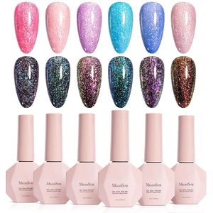 image:imageMelodySusie Nail Magnet Set 16PCS Cat Eye Gel Nail Polish Magnets Round Square Double Ended Magnet Stick Cat Eye Magnet for Nails Strong Magnetic Nail Polish Magnets Nail Design ToolsSparkle Pop Set