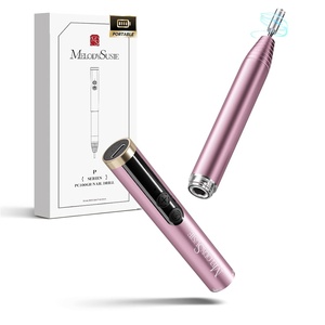 image:imageMelodySusie PocketNail PenShaped Cordless Modular Nail Drill PC100GR 20000RPM Slim Portable Rechargeable Electric File for Manicure Pedicure Nail Care Shaping amp Gel Removal at Home for Beginners