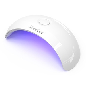image:imageMelodySusie PocketSized LED UV Nail Lamp with UltraLightweight Design PART04 UV Light Cures All Soft Gels at Home Especially Instant Nails SemiCured Gel Base Coat amp Top Coat WhiteWhite