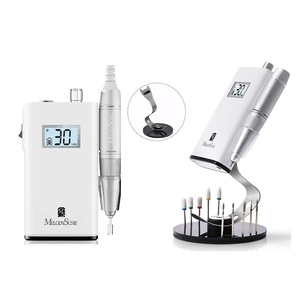image:imageMelodySusie Professional Rechargeable 30000 RPM Nail Drill SC320H with Nail Drill Machine Holder