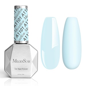 image:imageMelodySusie Thick Light Green Gel Nail Polish05fl oz Soak Off UV LED Mint Green Gel Polish Gift for Women Nail Art Manicure Salon DIY Nail Design Decoration at Home1666ABright BlueA1101