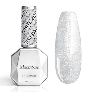image:imageMelodySusie Thick Light Green Gel Nail Polish05fl oz Soak Off UV LED Mint Green Gel Polish Gift for Women Nail Art Manicure Salon DIY Nail Design Decoration at Home1666APure White Glitterz054
