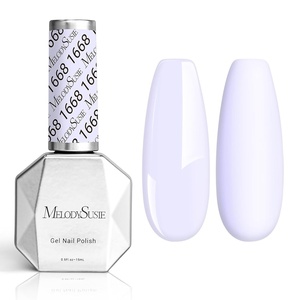image:imageMelodySusie Thick Light Green Gel Nail Polish05fl oz Soak Off UV LED Mint Green Gel Polish Gift for Women Nail Art Manicure Salon DIY Nail Design Decoration at Home1666APurple White1668