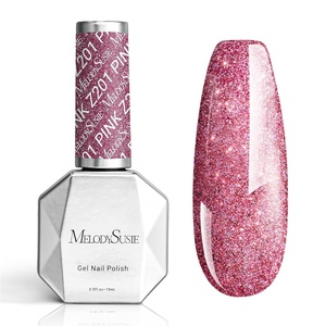 image:imageMelodySusie Thick Light Green Gel Nail Polish05fl oz Soak Off UV LED Mint Green Gel Polish Gift for Women Nail Art Manicure Salon DIY Nail Design Decoration at Home1666Strawberry Pink Glitterz201