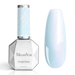 image:imageMelodySusie Thick Light Green Gel Nail Polish05fl oz Soak Off UV LED Mint Green Gel Polish Gift for Women Nail Art Manicure Salon DIY Nail Design Decoration at Home1666ABlue ShimmerA1102
