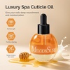 image:imageMelodySusie 100Pcs Mini Cuticle Oil for NailHydrating Nail amp Cuticle CareTravel SizeCuticle Repair Treatment for Dry amp Damaged NailsPortable and more Convenient Milk amp HoneyMilk  Honey