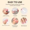 image:imageMelodySusie 10ML Cuticle Care Kit  Cuticle Oil and Cuticle Remover Cuticle Nourishes and Softener Promotes Nail Growth and Strength for Home and Salon Use 2PCS0 Fl Oz Pack of 6