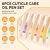 image:imageMelodySusie 10ML Cuticle Care Kit  Cuticle Oil and Cuticle Remover Cuticle Nourishes and Softener Promotes Nail Growth and Strength for Home and Salon Use 2PCS0 Fl Oz Pack of 6