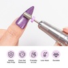image:imageMelodySusie 10pcs Nail Drill Bits Set 332 Inch Diamond Cuticle Bits for Nail Drill EFile Manicure Pedicure Remover Tools for Acrylic Gel Nails Salon Home Use Nail Care Supplies RainbowSanding Bands