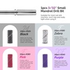 image:imageMelodySusie 10pcs Nail Drill Bits Set 332 Inch Diamond Cuticle Bits for Nail Drill EFile Manicure Pedicure Remover Tools for Acrylic Gel Nails Salon Home Use Nail Care Supplies RainbowSmall Sanding Bands