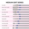 image:imageMelodySusie 20pcs Nail Drill Bits Set 332 Inch Diamond Cuticle Nail Bits Kit for Nail Drill EFile Manicure Pedicure Remover Tools for Acrylic Gel Nails Salon Home Nail Care Supplies Silver