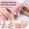 image:imageMelodySusie 21pcs Nail Drill Bit Set Professional 332 Ceramic Diamond Carbide Acrylic Gel Nail Art Tool Kit Cuticle Remover Bit for Acrylic Gel Dip Powder Nail Manicure Pedicure Salon Home21pcs Nail Drill Bits