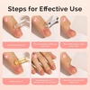 image:imageMelodySusie 25ML Cuticle Care Kit  Cuticle Oil and Cuticle Remover Cuticle Nourishes and Softener Promotes Nail Growth and Strength for Home and Salon Use 2PCSMilk  Honey Cuticle Oil and Cuticle Remover