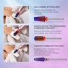 image:imageMelodySusie 3Pcs Nail Drill Bits Set 332 Carbide Tungsten Bits Long Flame Smooth Round Top Small Barrel and Tapered Nib Bits Suitable for Manicure Pedicure Cuticle Gel Acrylic Remover PurpleA Set