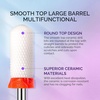 image:imageMelodySusie 3Pcs Nail Drill Bits Set 332 Carbide Tungsten Bits Long Flame Smooth Round Top Small Barrel and Tapered Nib Bits Suitable for Manicure Pedicure Cuticle Gel Acrylic Remover PurpleE Set