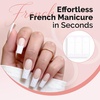 image:imageMelodySusie 48 Sheets French Manicure Nail Stickers 12 Designs SelfAdhesive Nail Tip Guides Professional French Tip Tools for DIY SalonQuality Nail Art Decoration45