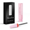 image:imageMelodySusie 5 in 1 Nail Drill Bits 332 Ceramic Cross Cut Bits Suitable for Manicure Pedicure Cuticle Gel Polishing Pink Series BitM MediumPink