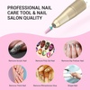 image:imageMelodySusie 5 in 1 Nail Drill Bits 332 Ceramic Cross Cut Bits Suitable for Manicure Pedicure Cuticle Gel Polishing Pink Series BitM MediumPink