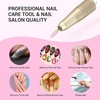 image:imageMelodySusie 5 in 1 Nail Drill Bits 332 Ceramic Cross Cut Bits Suitable for Manicure Pedicure Cuticle Gel Polishing Pink Series BitM MediumPink