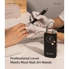 image:imageMelodySusie Advanced ClipOn HighEfficiency Rechargeable Nail Drill with Lightweight Handpiece SM200F 35000RPM EFile with Long Battery Life for All Manicure ShapingampGel Removal for Home amp Salon UseBlack