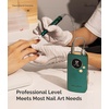 image:imageMelodySusie Advanced ClipOn HighEfficiency Rechargeable Nail Drill with Lightweight Handpiece SM200F 35000RPM EFile with Long Battery Life for All Manicure ShapingampGel Removal for Home amp Salon UseGreen