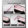 image:imageMelodySusie Advanced Desktop Rechargeable Nail Drill with Builtin Bit amp Handpiece Storage Holders SC320A 30000RPM EFile for All Manicure Shaping amp Gel Removal Ideal for Nail Artists amp Home UsePink