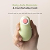 image:imageMelodySusie Baby Electric Nail File Kit PC20F Rechargeable amp Safe Nail Trimmer with Night Light Quiet Operation for Newborns Infants Toddlers Gentle Nail Care Clipper PinkGreen