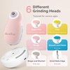 image:imageMelodySusie Baby Electric Nail File Kit PC20F Rechargeable amp Safe Nail Trimmer with Night Light Quiet Operation for Newborns Infants Toddlers Gentle Nail Care Clipper PinkPink