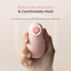 image:imageMelodySusie Baby Electric Nail File Kit PC20F Rechargeable amp Safe Nail Trimmer with Night Light Quiet Operation for Newborns Infants Toddlers Gentle Nail Care Clipper PinkPink