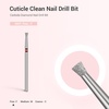 image:imageMelodySusie Ball Shape Cuticle Clean Nail Drill Bit 332 Professional Safety Carbide Diamond Nail Bit Nail Cleaner for Cuticle Dead Skin Nail Prepare Two Way Rotate Manicure Nail Salon Supplies67mm Inverted Tapered Cuticle Bit